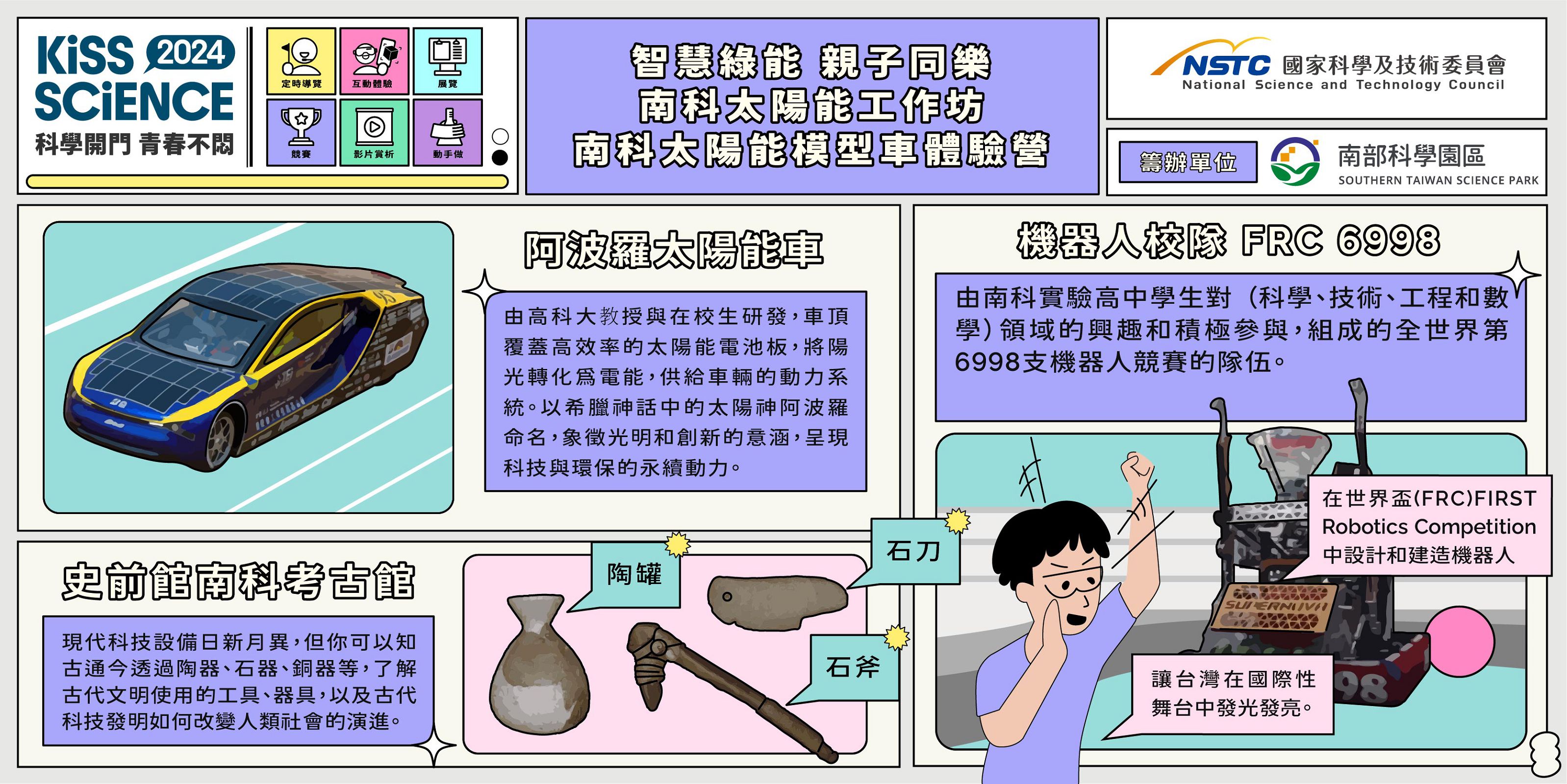  智慧綠能，親子同樂：南科太陽能工作坊 / 智慧綠能，親子同樂：南科太陽能模型車體驗營