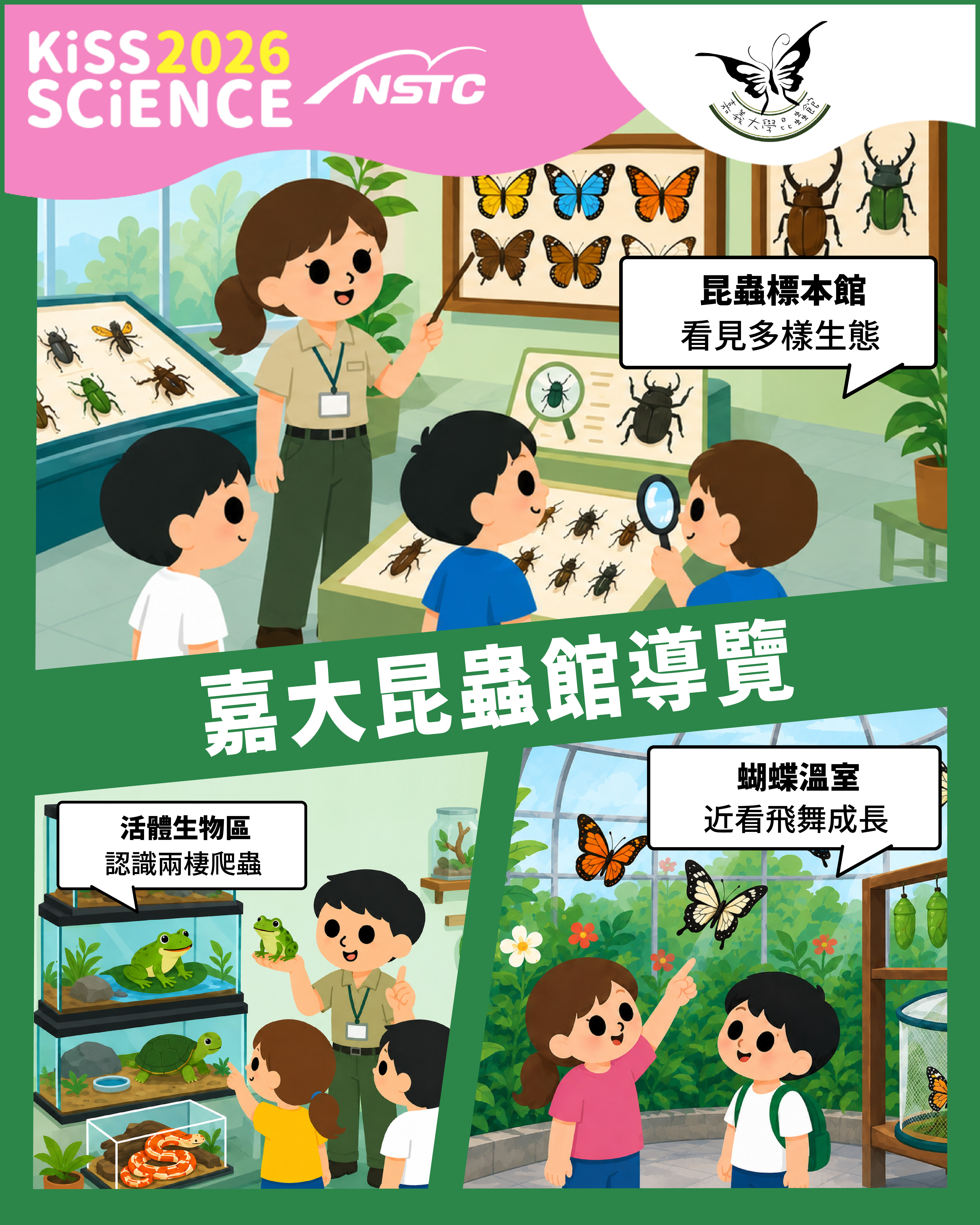 嘉大昆蟲館導覽